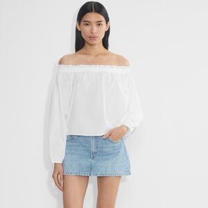 Minerva Poplin Blouse - Aritzia